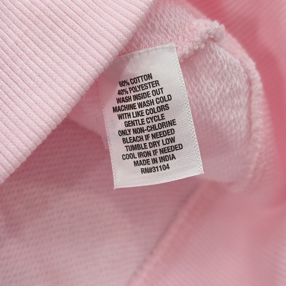 Cabana by Crown & Ivy Dolman Sleeve Sweatshirt Women's XL Light Pink NEW Crew - Picture 7 of 14